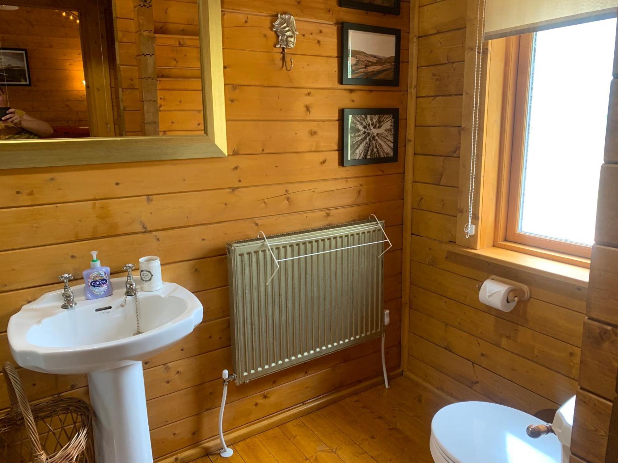 Cherry Cabin - Little Log Cabin In Wales Bettws Cedewain Exterior photo